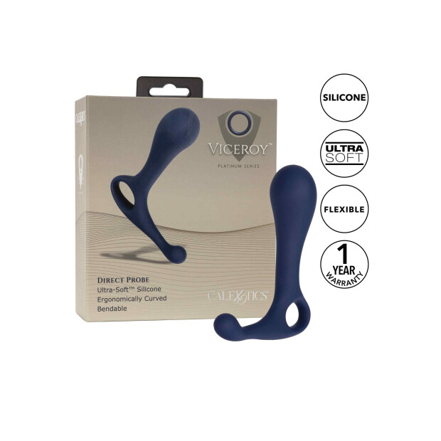 CalExotics Viceroy Direct Probe Prostatamassager Blau ⌀ 2,5 cm