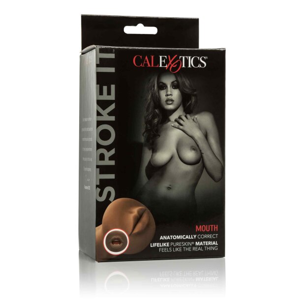CalExotics Stroke It Mouth Taschenmuschi