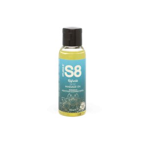 S8 Massage Oil 50ml French Plum & Egyptian Cotton