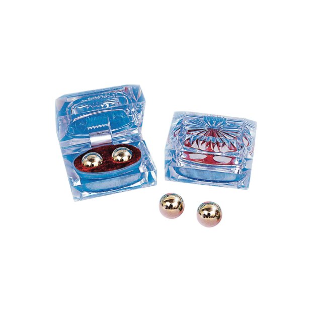 Seven Creations Ben Wa Gold Balls Liebeskugeln Gold ⌀ 1,7 cm