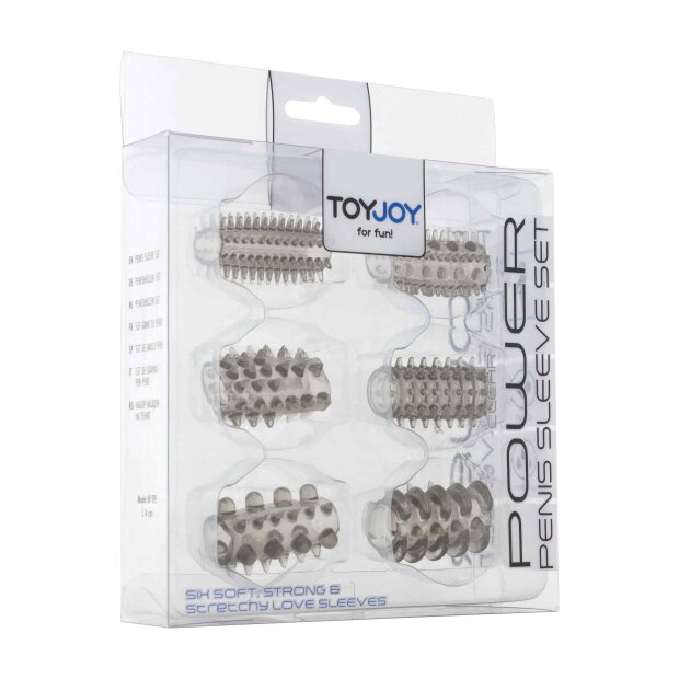 Power Penis Sleeve Set Grey