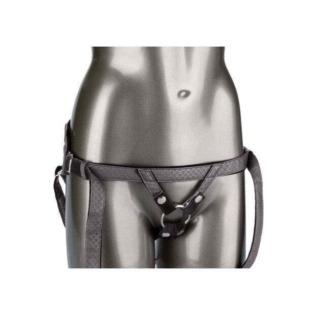 CalExotics The Regal Princess Harness Grau Taille bis 162,5 cm