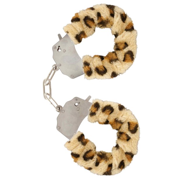 Furry Fun Cuffs Leopard