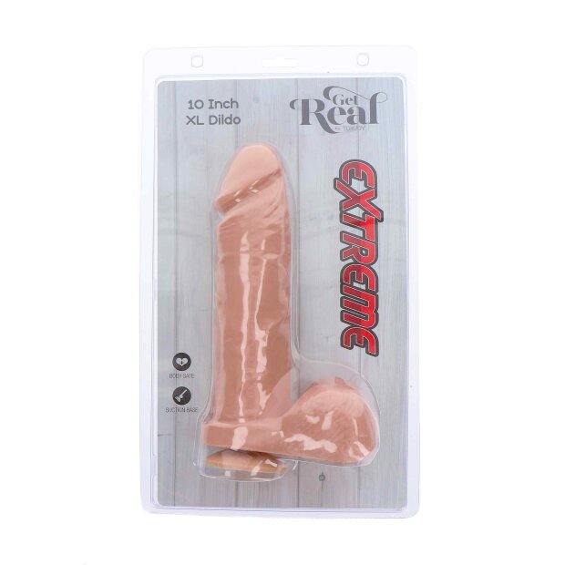 TOYJOY Extreme XL Dildo Realistisch Beige 25,5 cm