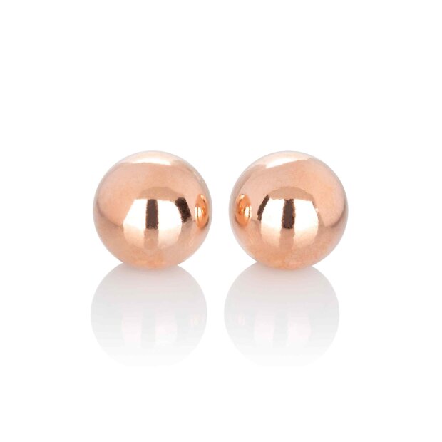 CalExotics Climax Weighted Balls Metal Liebeskugeln Bronze ⌀ 2 cm