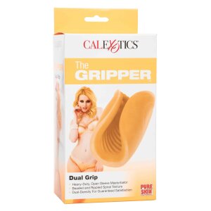 CalExotics Dual Grip Masturbator Orange