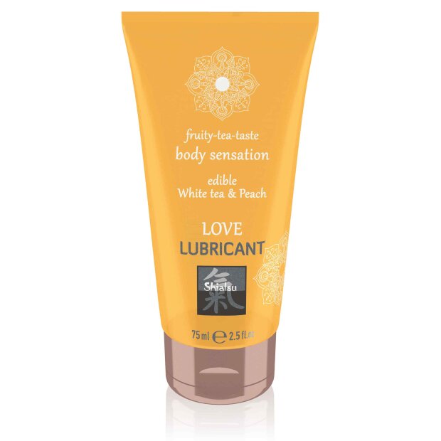 HOT Love Lubricant Edible Peach 75ml