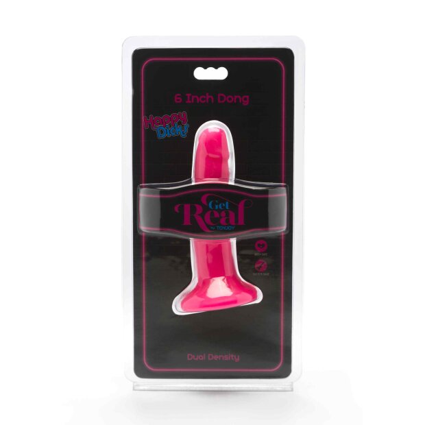 TOYJOY Happy Dicks Dong Dildo Pink 15 cm