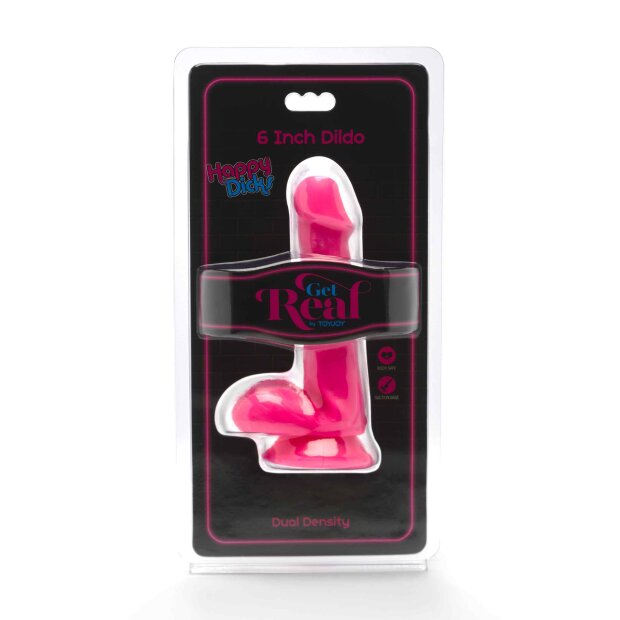 TOYJOY Happy Dicks Dildo Pink 15 cm ⌀ 3,5 cm