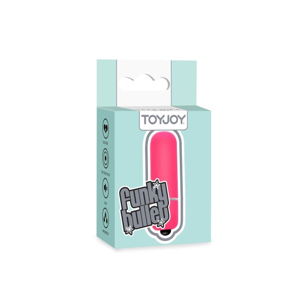 TOYJOY Funky Bullet Pink Mini Vibrator 5,5 cm ⌀ 1,5 cm