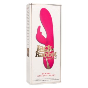 CalExotics Silicone Ultra-Soft Rabbit Vibrator Pink 22,75...