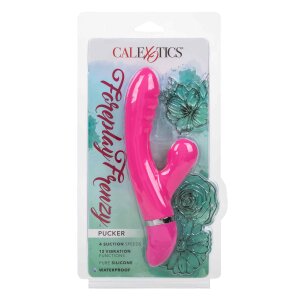 CalExotics Foreplay Frenzy Pucker Pink Vibrator 11,5 cm