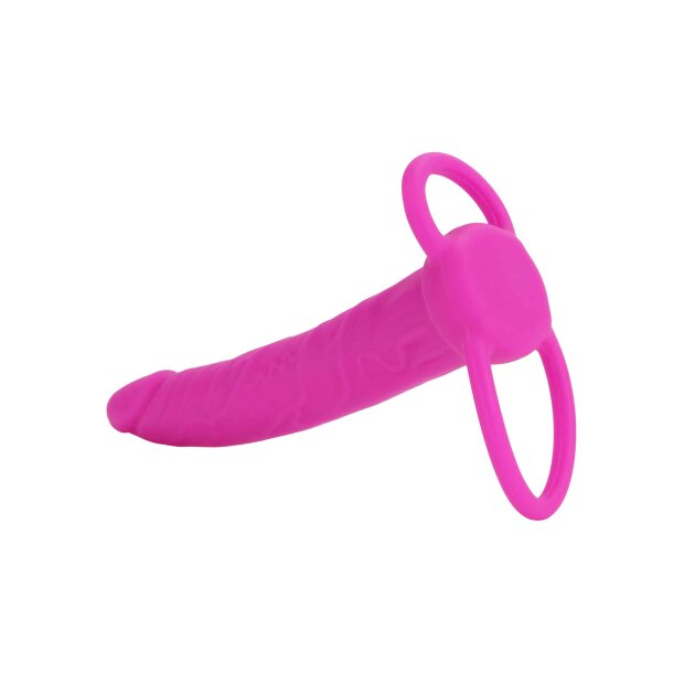 Silicone Dual Penetrator Pink