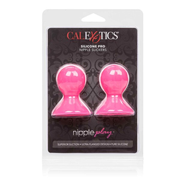 Silicone Pro Nipple Suckers Pink