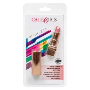 CalExotics Hide & Play Lipstick Recharge Vibrator...