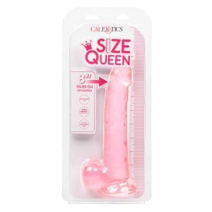 Queen Size Dong 8 Inch Pink