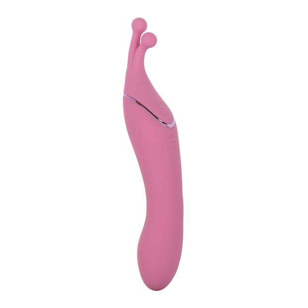 CalExotics Tempt And Tease Kiss Pink Vibrator 17,75 cm ⌀ 3,25 cm