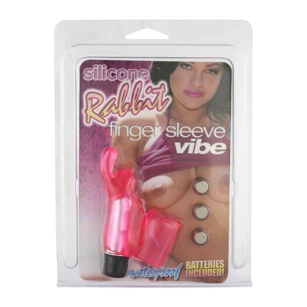 Rabbit Finger Vibrator Pink