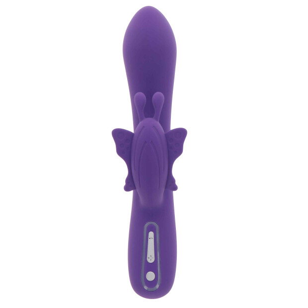 TOYJOY Fabulous Butterfly Vibrator Rabbit Lila 21,5 cm ⌀ 3,8 cm