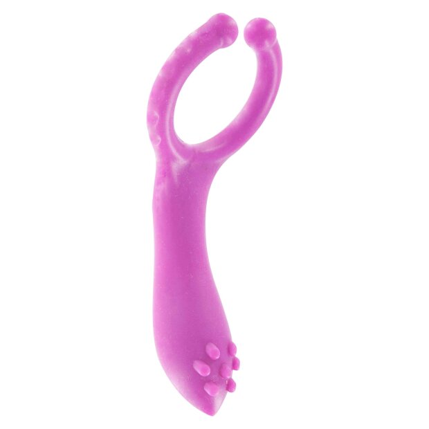 TOYJOY Vibrating Clit-Stim C-Ring Penisring Lila ⌀ 3 cm