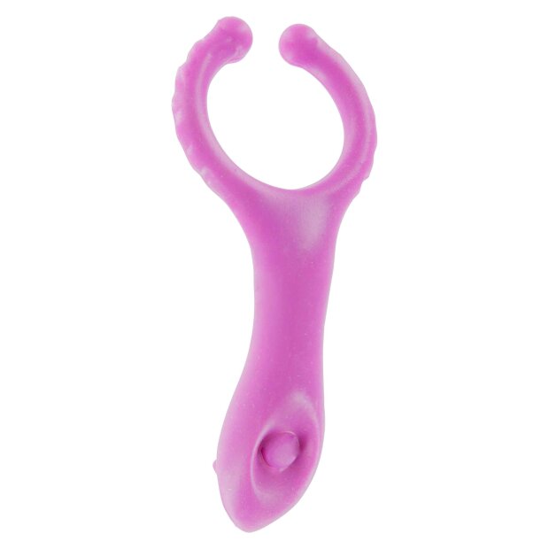 TOYJOY Vibrating Clit-Stim C-Ring Penisring Lila ⌀ 3 cm