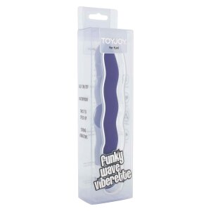 TOYJOY Funky Wave Vibrette Vibrator Blau 18 cm