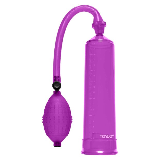 TOYJOY Power Pump Purple Penis Pumpe Lila 23 cm ⌀ 5,5 cm