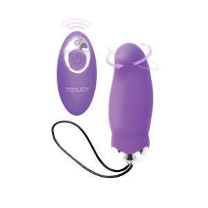 TOYJOY My Orgasm Eggsplode Purple Vibro-Ei Lila 8,9 cm ⌀...
