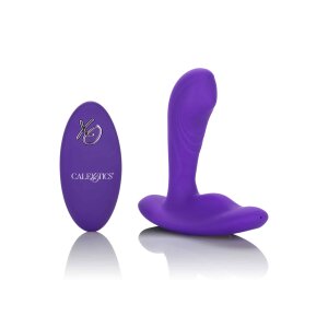CalExotics Remote Pinpoint Pleaser Analplug Lila ⌀ 3,25 cm