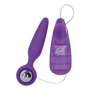 CalExotics Booty Call Booty Glider Analplug Lila ⌀ 2,5 cm