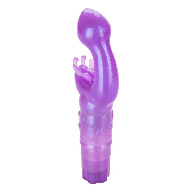 CalExotics The Original Butterfly Kiss Purple Vibrator Lila 7 cm ⌀ 3,25 cm