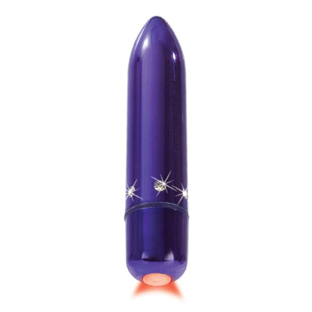 CalExotics Crystal High Intensity Bullet Mini Vibrator Lila 6,25 cm ⌀ 1,5 cm