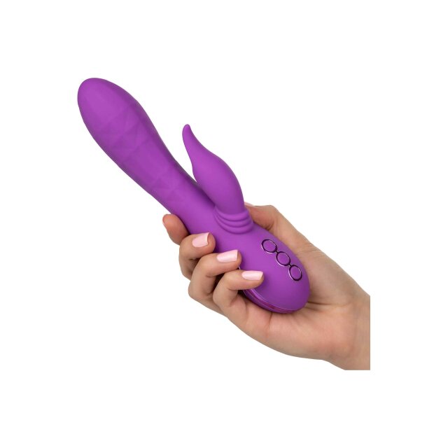 CalExotics Valley Vamp Rabbit Vibrator Lila 21,5 cm
