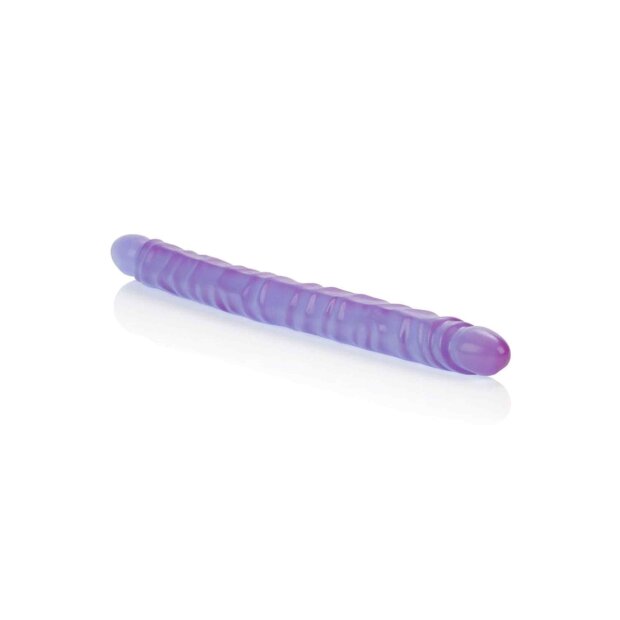 Veined SuperSlim Dong 17.5 in. Purple