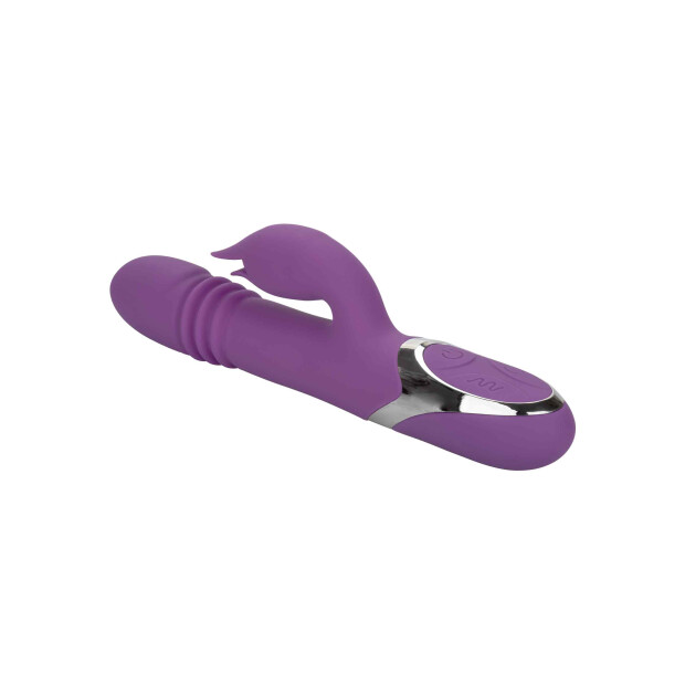 CalExotics Enchanted Kisser Rabbit Vibrator Lila 12,75 cm ⌀ 3,75 cm