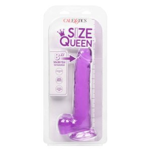 Queen Size Dong 8 Inch Purple - 25,5 cm