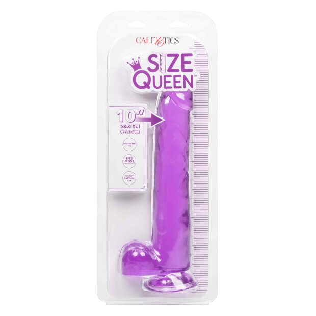 Queen Size Dong 10 Inch Purple - 30,5 cm
