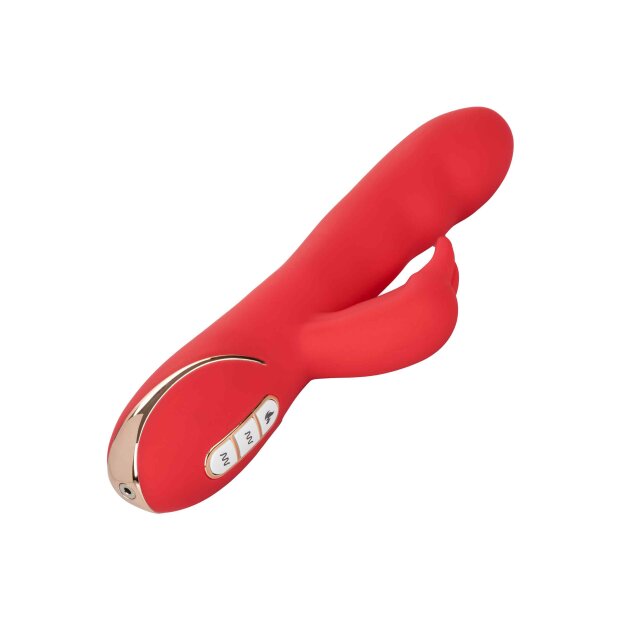 Heated Ultra-Soft Rabbit Red