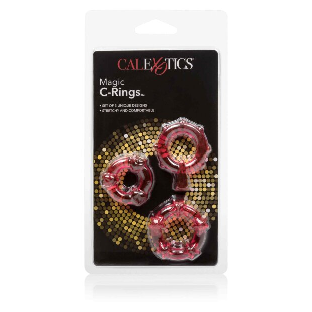 CalExotics Magic C-Rings Penisringe Pink ⌀ 2 cm