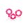 CalExotics Magic C-Rings Penisringe Pink ⌀ 2 cm