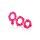 CalExotics Magic C-Rings Penisringe Pink ⌀ 2 cm