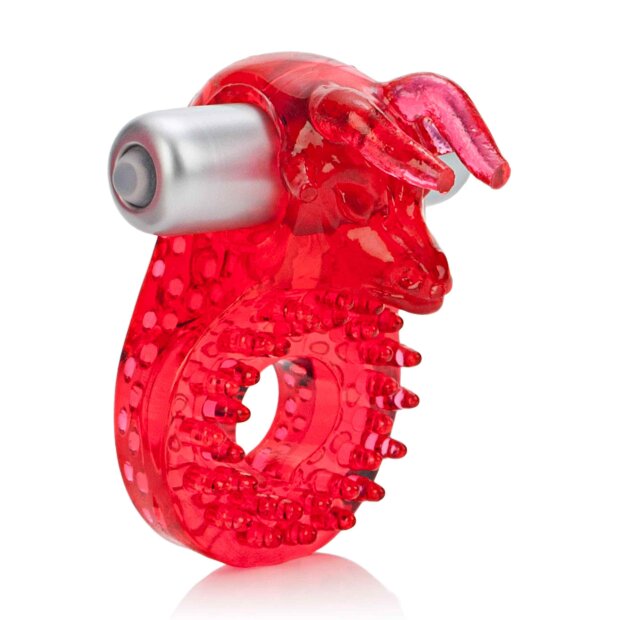 CalExotics Couples Raging Bull Vibrationsring Rot ⌀ 5 cm