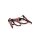 CalExotics The Regal Queen Strap-On Rot Taille bis 162,5 cm