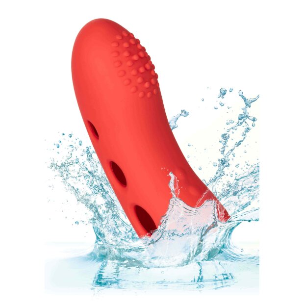 CalExotics Marvelous Arouser Vibrator Rot 10,25 cm ⌀ 3,75 cm