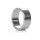 CalExotics Alloy Metallic Ring Medium Metallring Silber ⌀ 4 cm