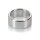 CalExotics Alloy Metallic Ring Medium Metallring Silber ⌀ 4 cm