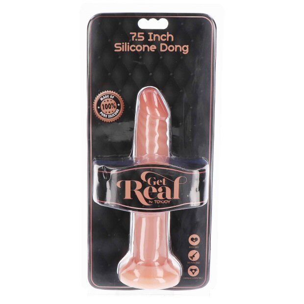 TOYJOY Silicone Dong Dildo Beige 19 cm