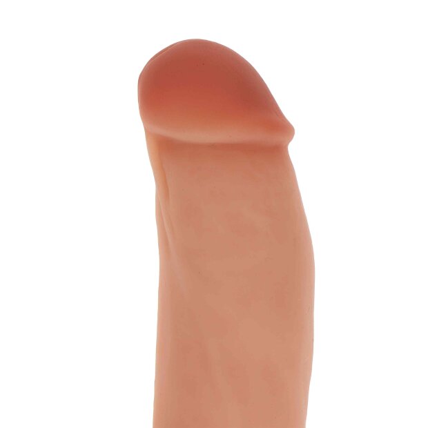 TOYJOY Silicone Dildo with Balls Dildo Beige 18 cm
