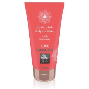 HOT Love Lubricant Edible Strawberry 75 ml