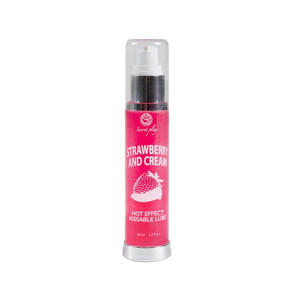 Hot Effect Kissable Lubricant Strawberry - 50 ml